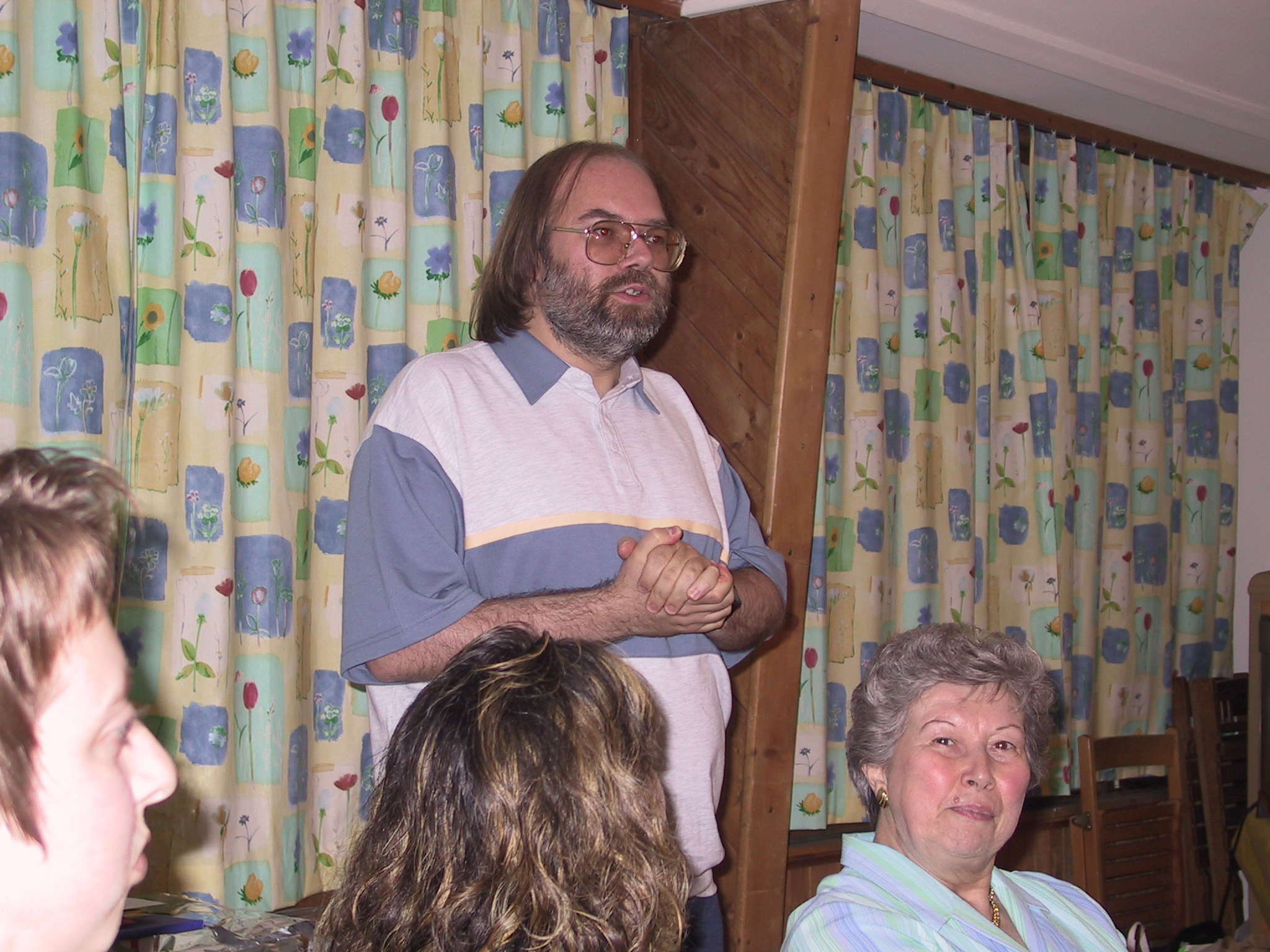 Andrea, Mariella, Claudio, Mamma