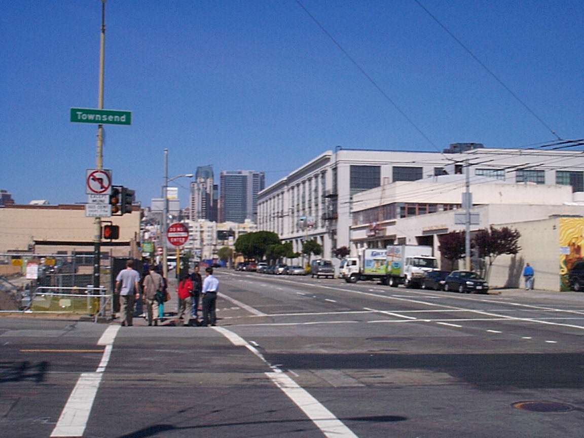 4th street in direction to market street.